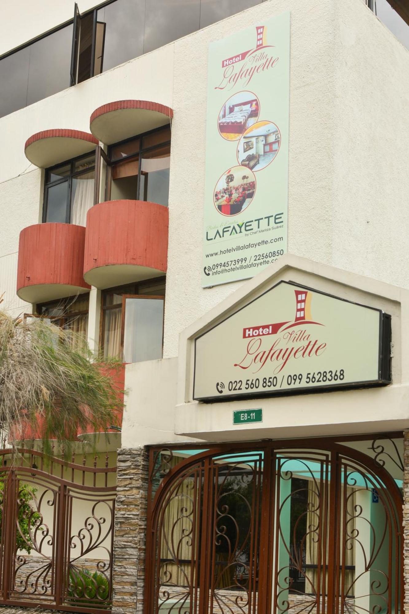 Hotel Villa Lafayette Quito Exterior foto